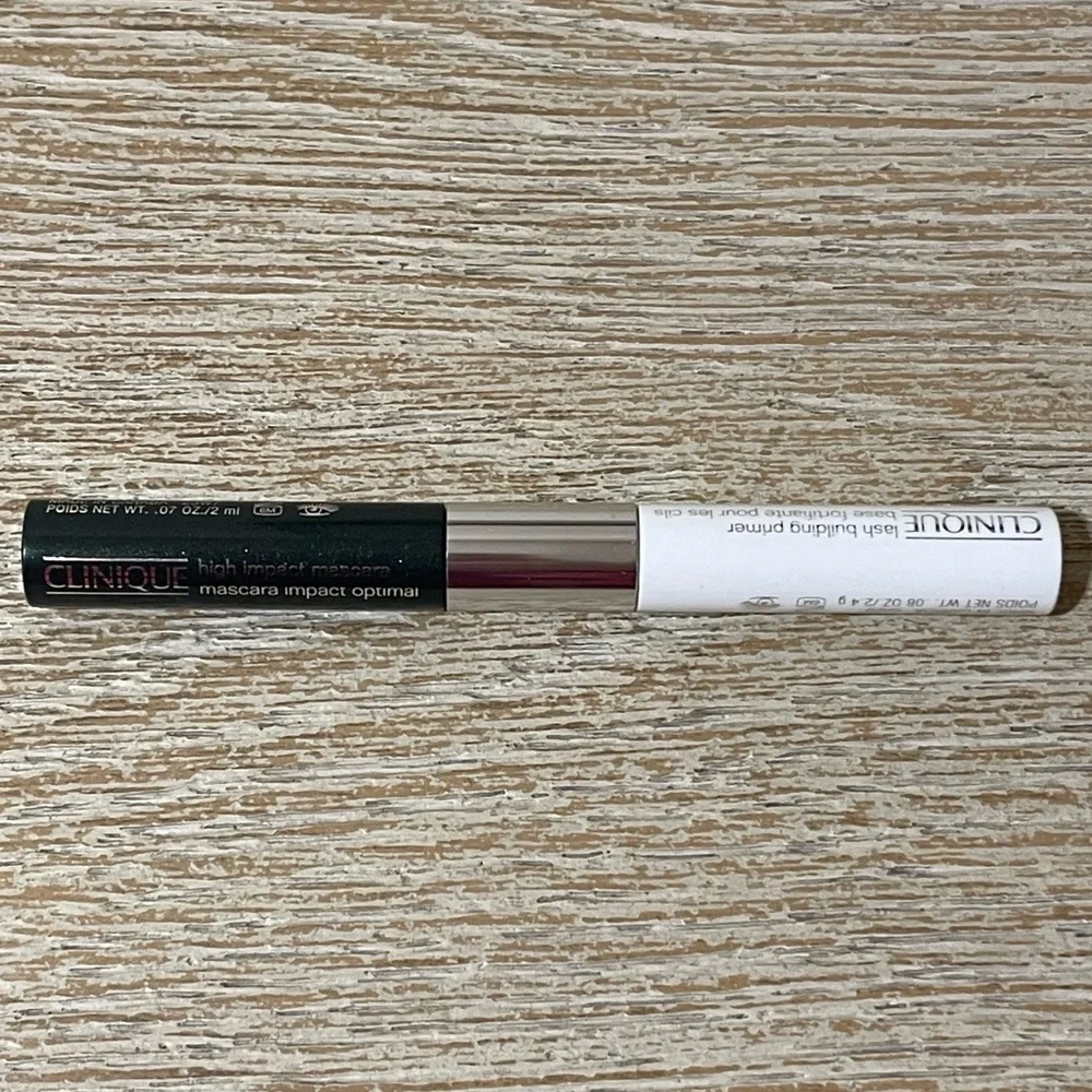 Clinique High Impact Mascara 01 Black & lash Building Primer Dual
